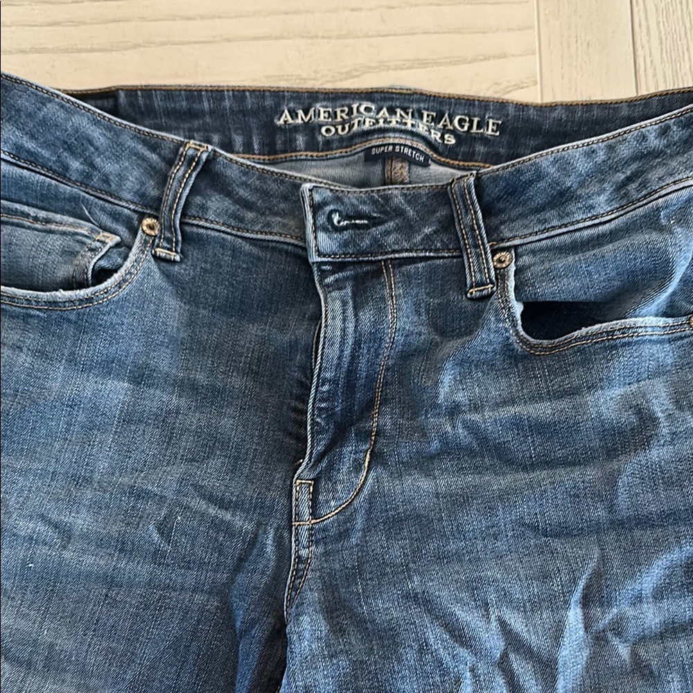 American Eagle Outfitters Blue Skinny Jeans